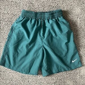 Nike Turquoise Sports Shorts